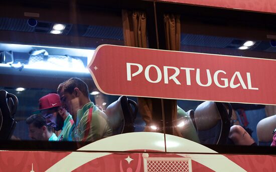 Прилет сборной Португалии на Кубок конфедераций-2017