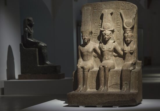 Открытие выставки "Нефертари и Долина Цариц из Египетского музея в Турине" в Эрмитаже