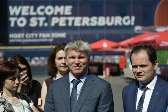 Мероприятия в пресс-центрах для неаккредитованных СМИ на Кубок конфедераций-2017
