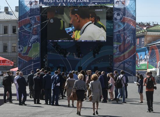 Мероприятия в пресс-центрах для неаккредитованных СМИ на Кубок конфедераций-2017