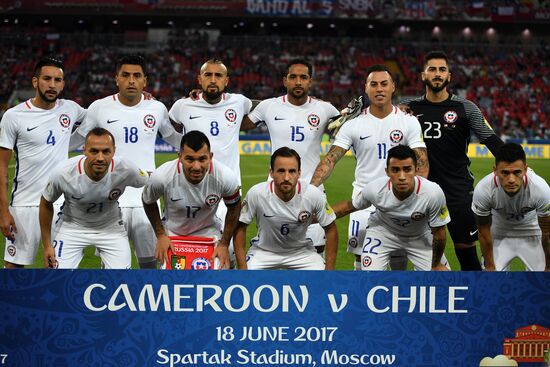 Футбол. Кубок конфедераций-2017. Матч Камерун – Чили