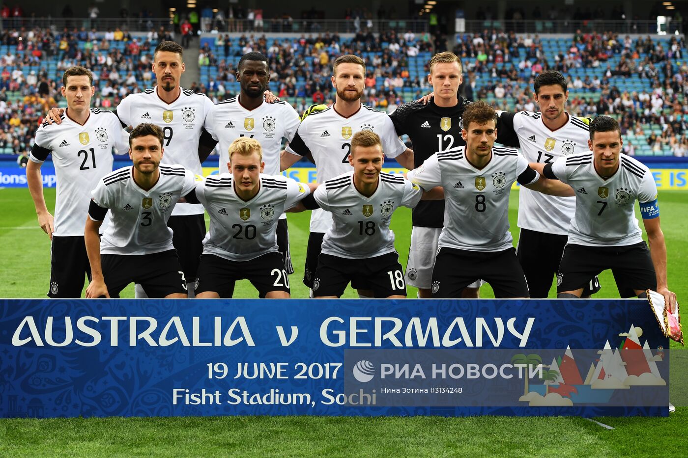 Футбол. Кубок конфедераций-2017. Матч Австралия - Германия
