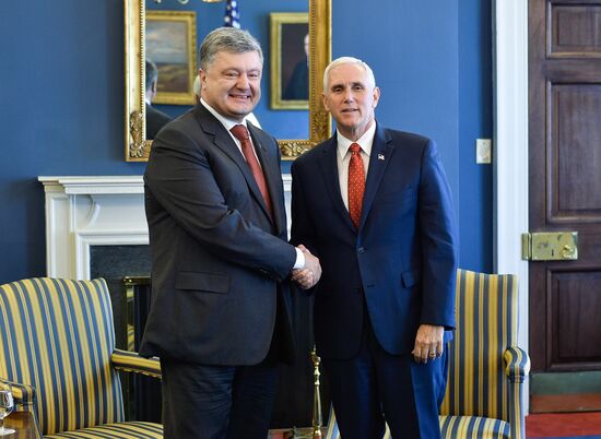 Визит президента Украины П. Порошенко в США