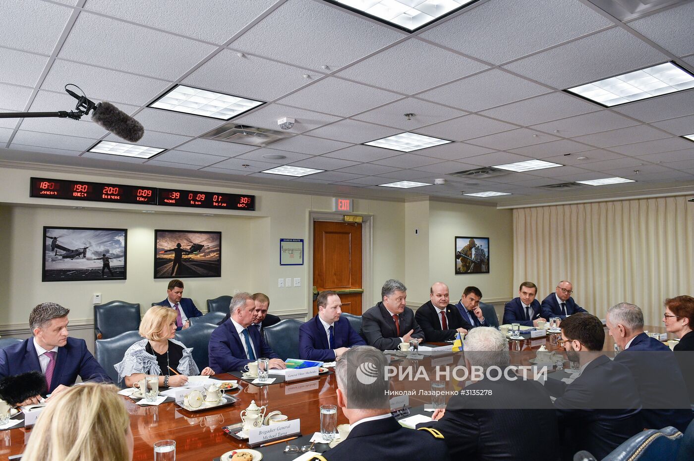 Визит президента Украины П. Порошенко в США