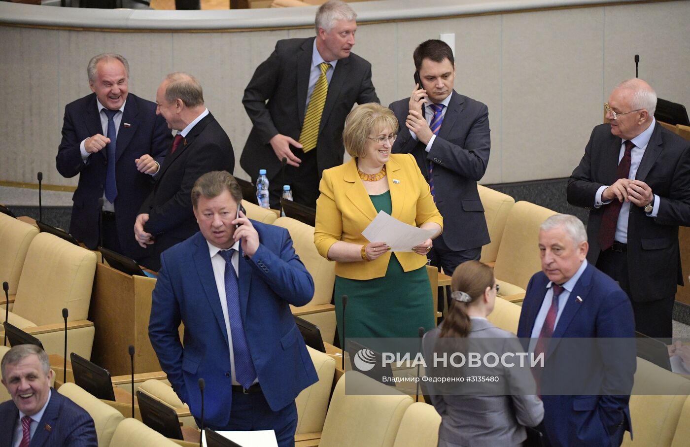 Пленарное заседание Госдумы РФ