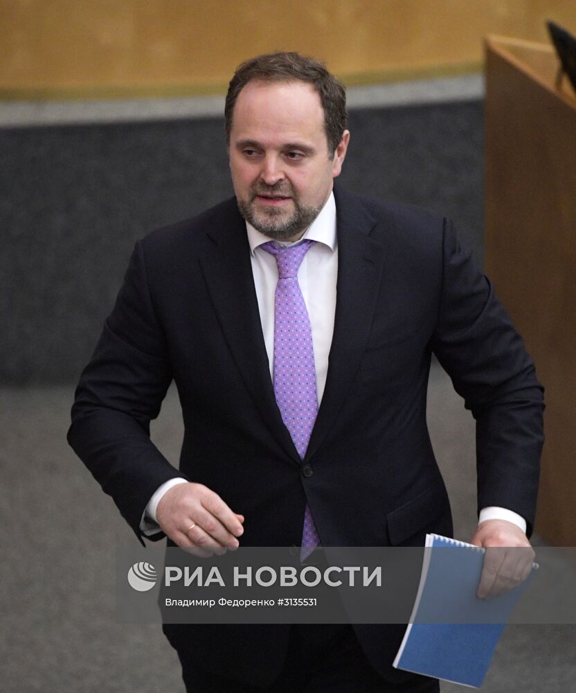 Пленарное заседание Госдумы РФ