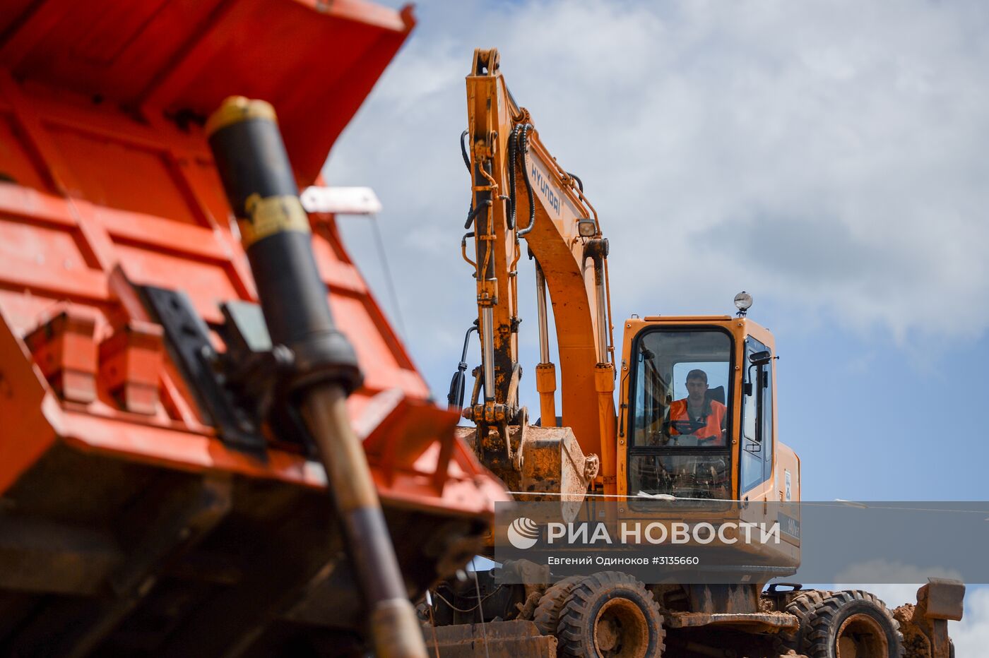 Строительство пятого пускового комплекса ЦКАД