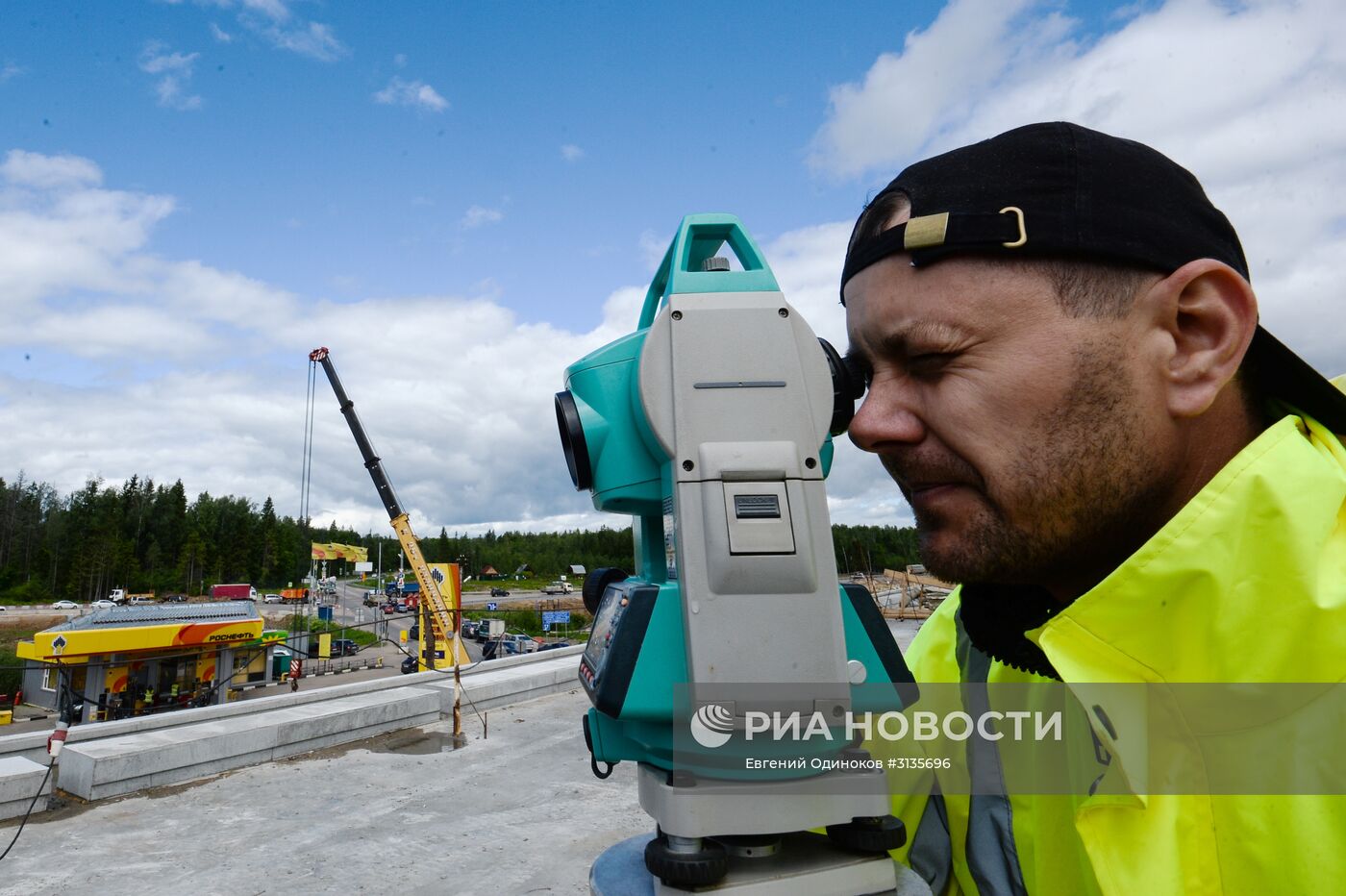 Строительство пятого пускового комплекса ЦКАД