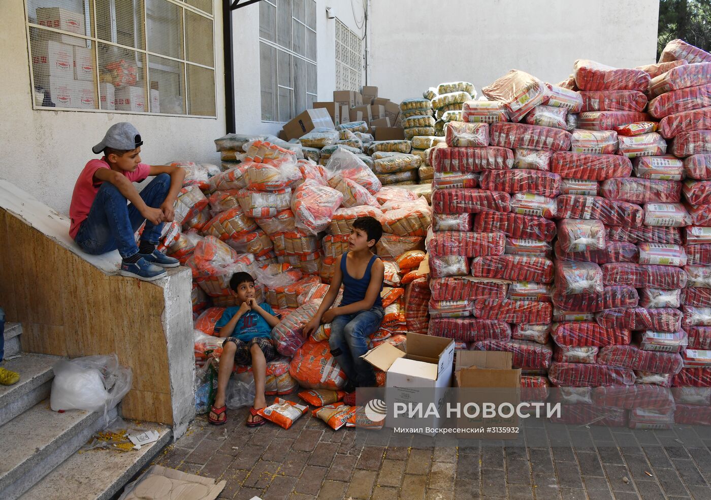 Гуманитарная помощь от фонда имени Ахмата Кадырова доставлена в Дамаск