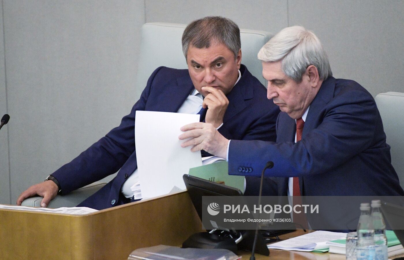 Пленарное заседание Госдумы РФ