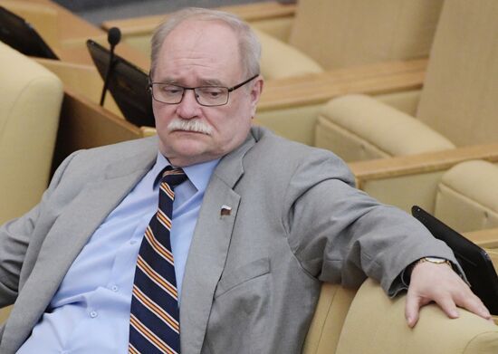 Пленарное заседание Госдумы РФ