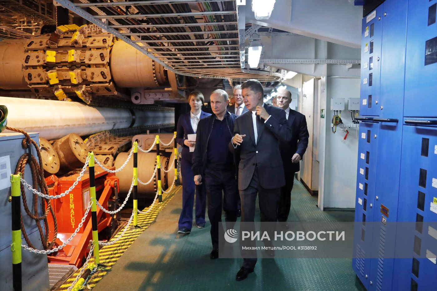 Рабочая поездка президента РФ В.Путина в Краснодарский край