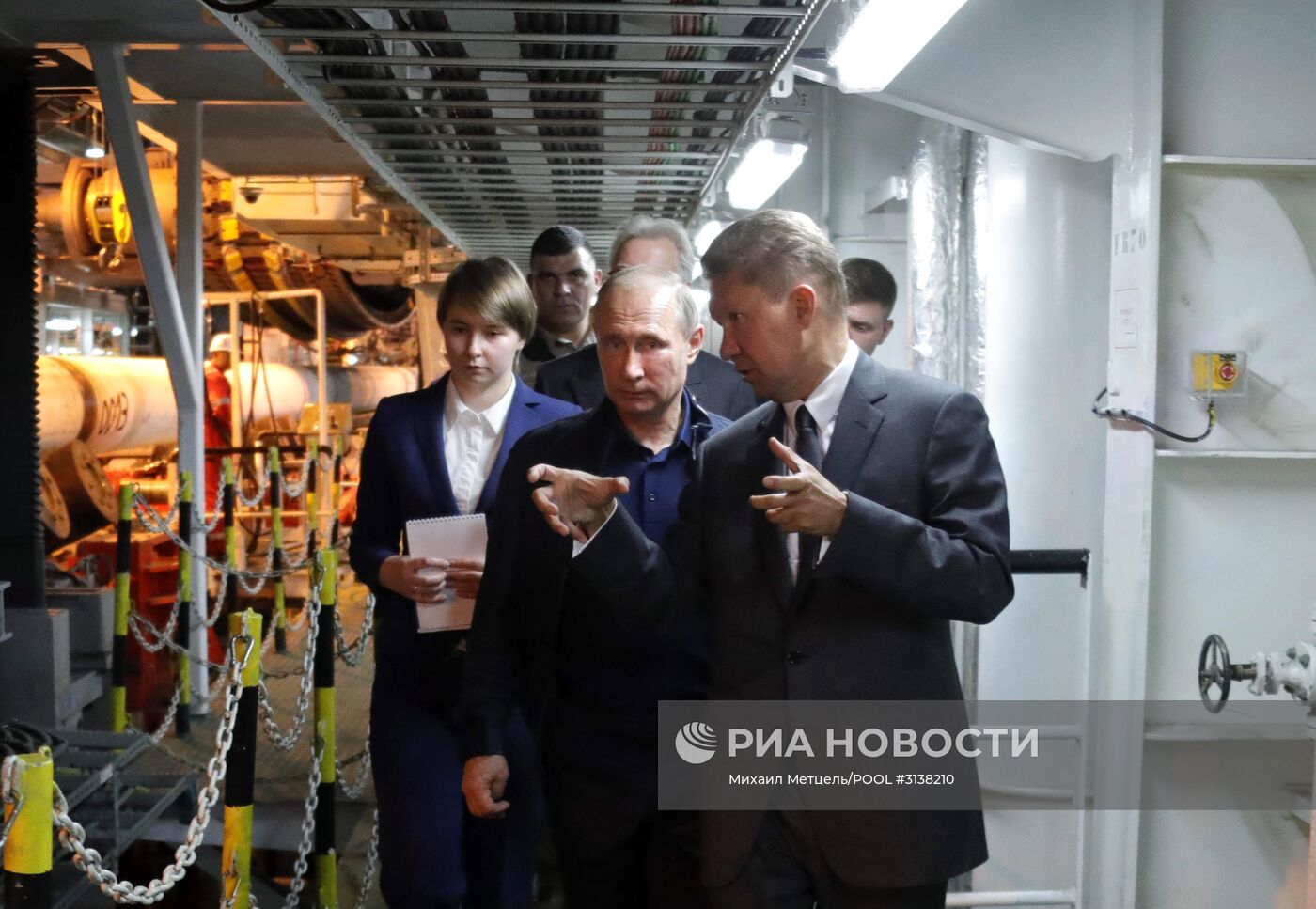 Рабочая поездка президента РФ В.Путина в Краснодарский край
