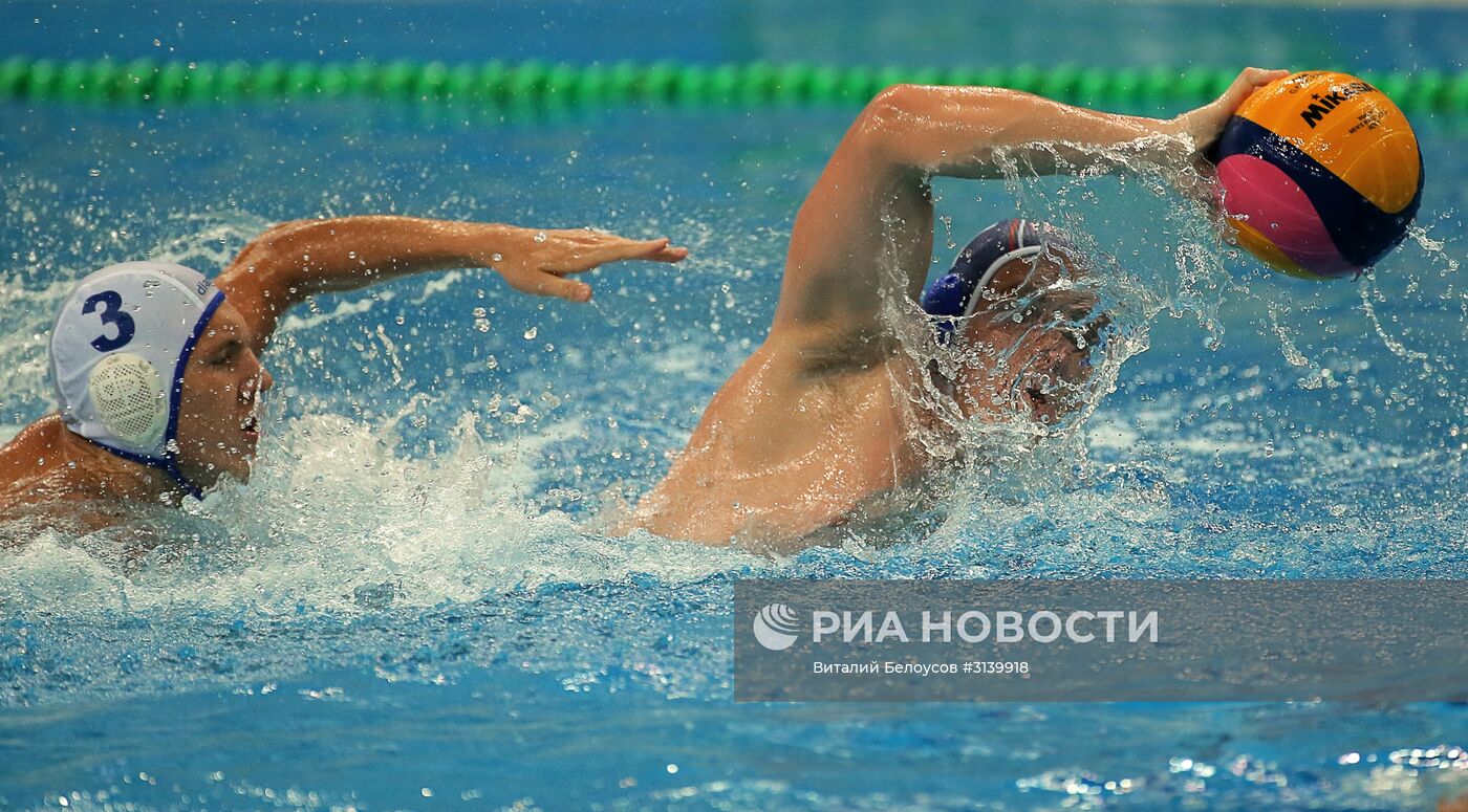 Водное поло. Суперфинал мировой лиги. Мужчины. Матч за пятое место
