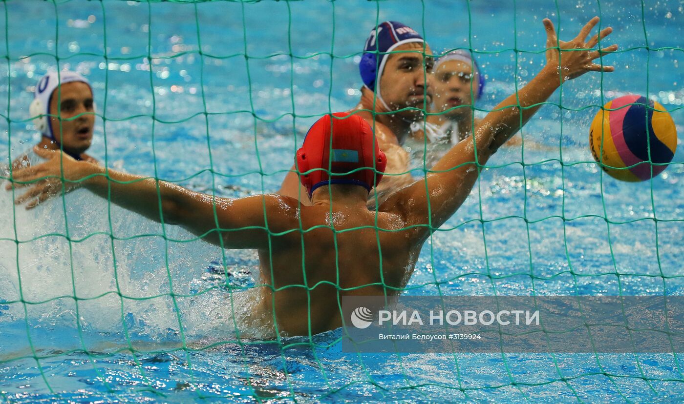 Водное поло. Суперфинал мировой лиги. Мужчины. Матч за пятое место