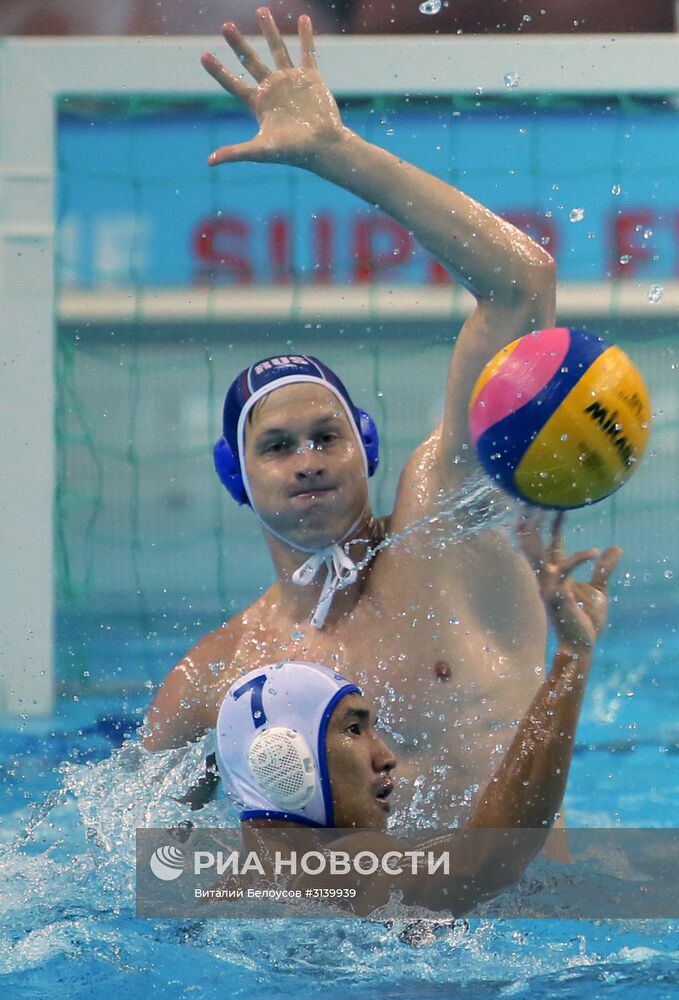 Водное поло. Суперфинал мировой лиги. Мужчины. Матч за пятое место