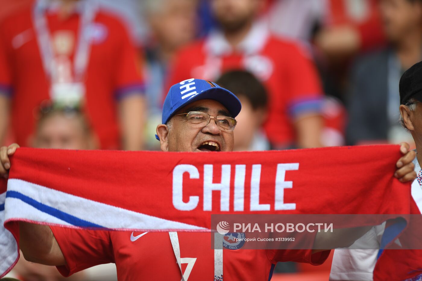 Футбол. Кубок конфедераций-2017. Матч Чили – Австралия