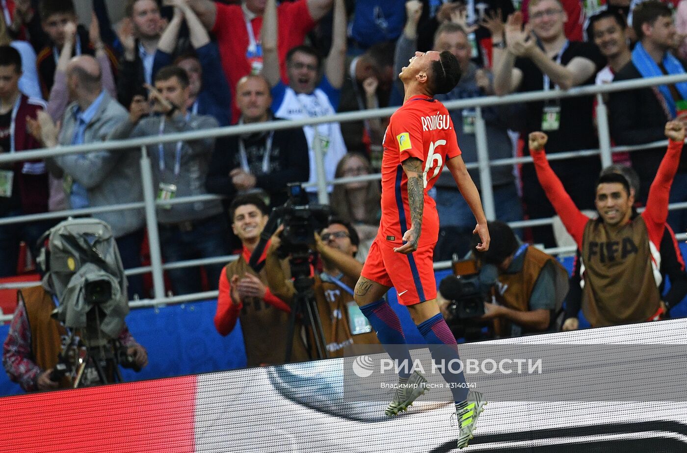 Футбол. Кубок конфедераций-2017. Матч Чили – Австралия