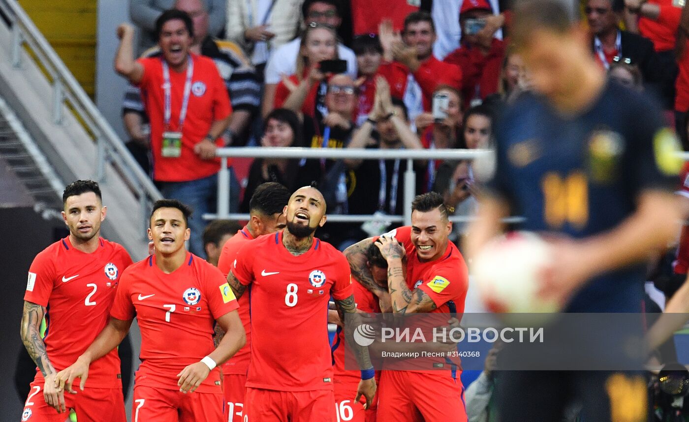 Футбол. Кубок конфедераций-2017. Матч Чили – Австралия