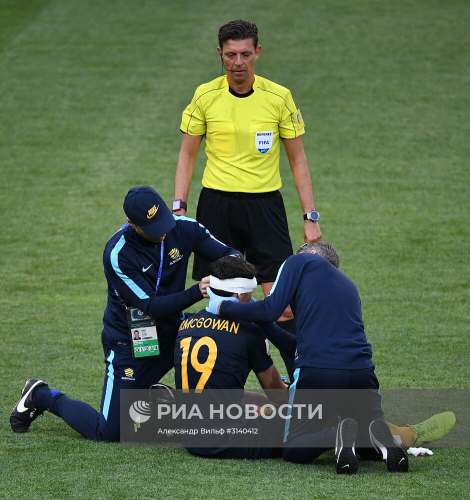 Футбол. Кубок конфедераций-2017. Матч Чили – Австралия