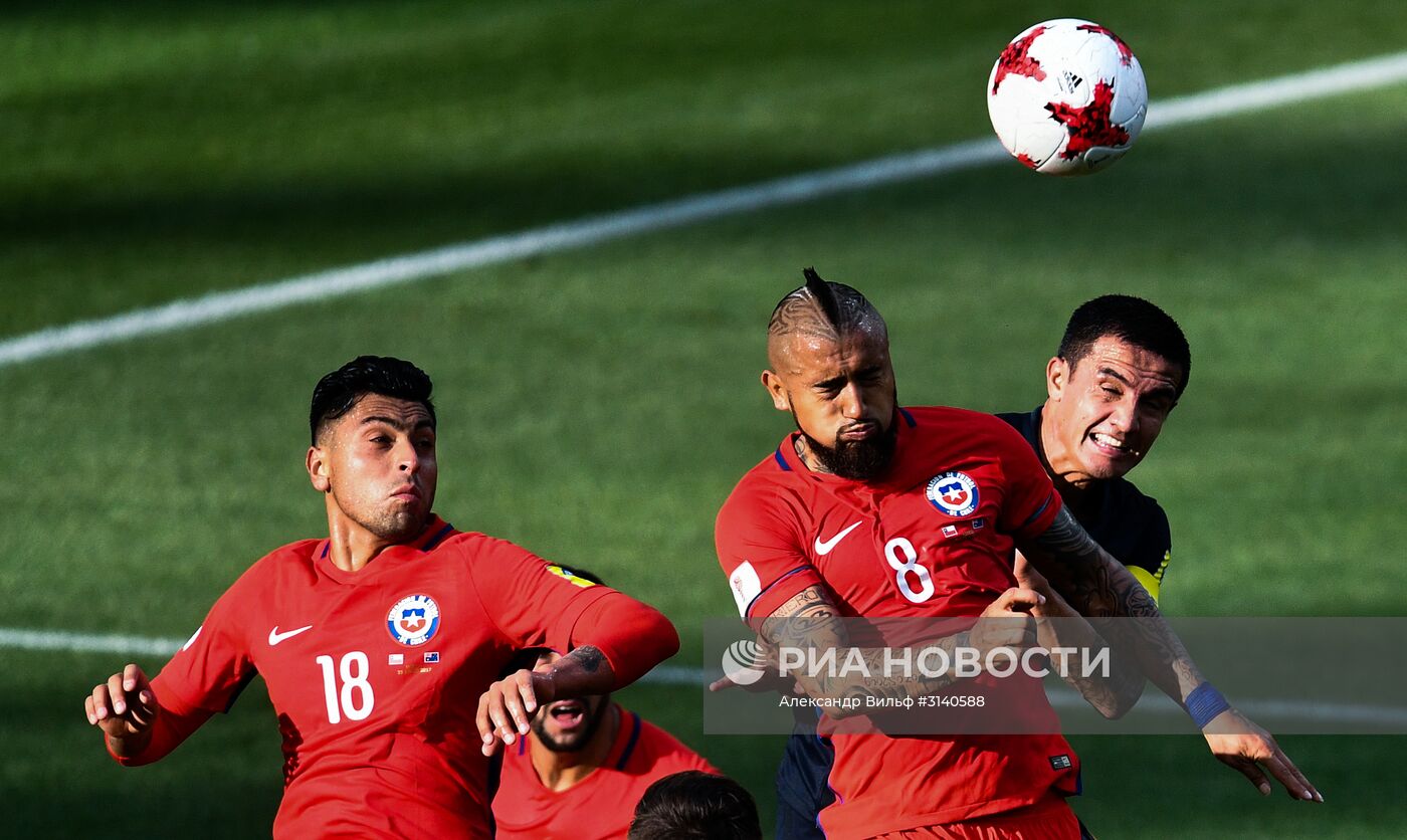Футбол. Кубок конфедераций-2017. Матч Чили – Австралия