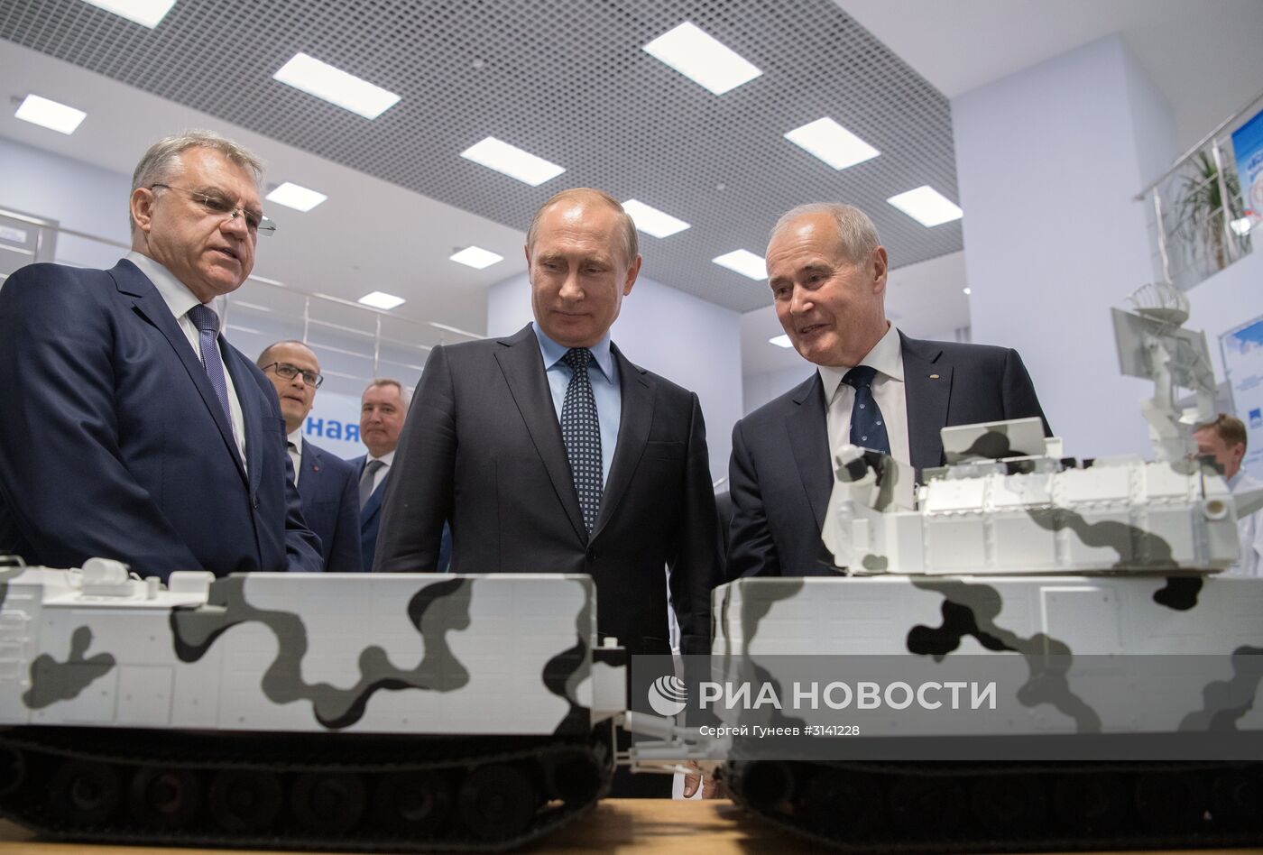 Рабочая поездка президента РФ В.Путина в Удмуртскую Республику
