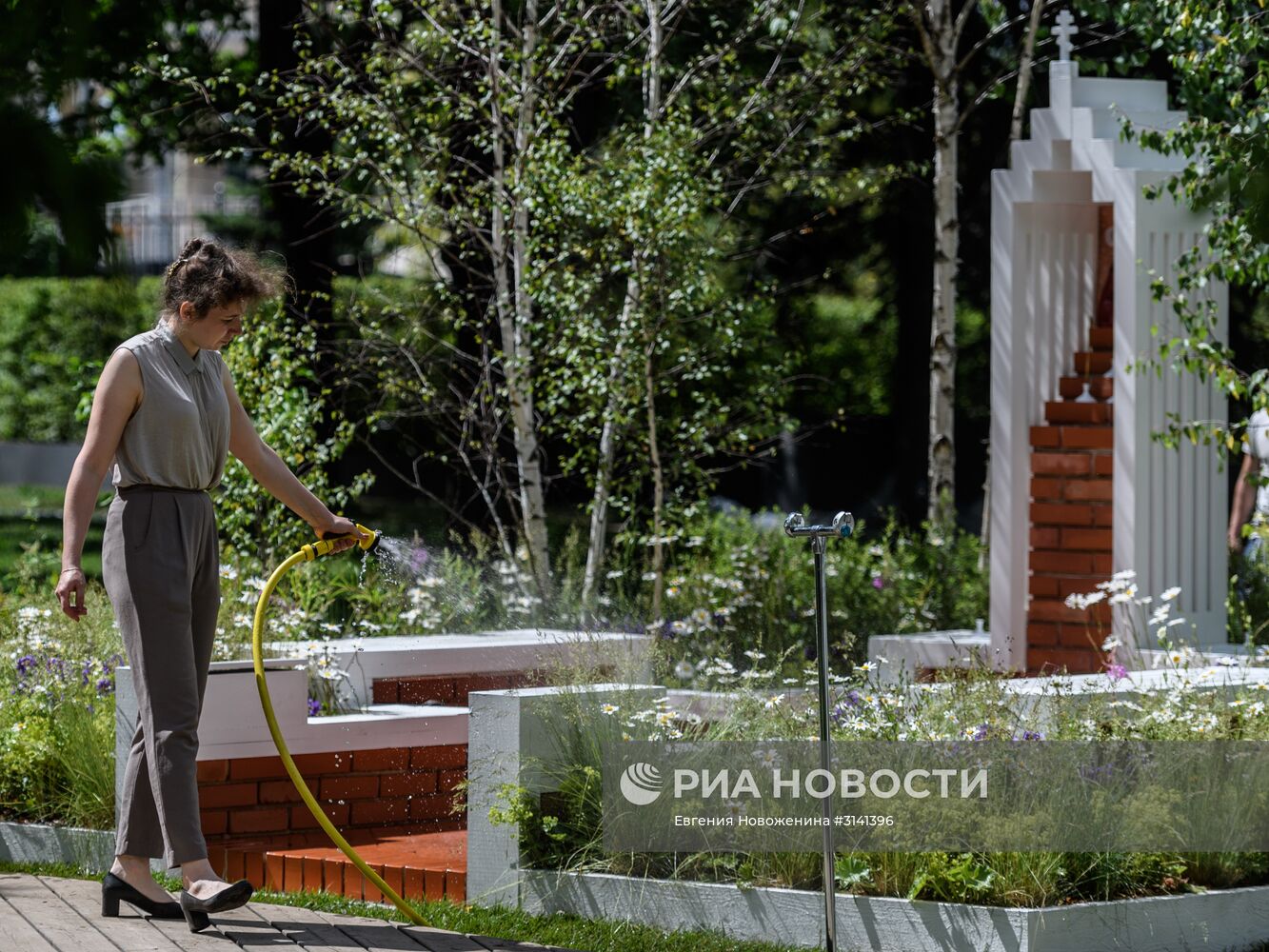 VI Московский Международный фестиваль садов и цветов Moscow Flower Show в парке искусств Музеон