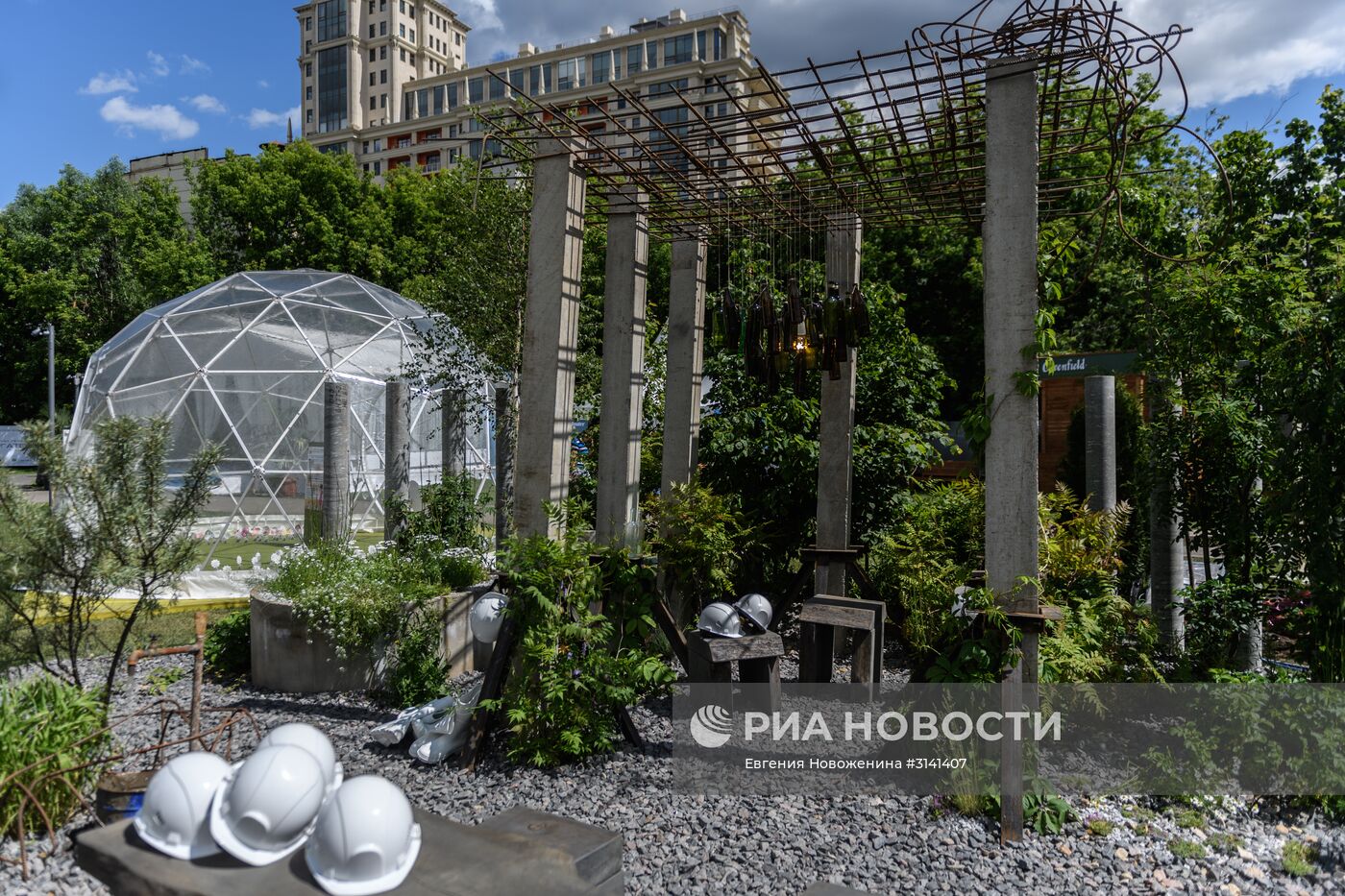 VI Московский Международный фестиваль садов и цветов Moscow Flower Show в парке искусств Музеон