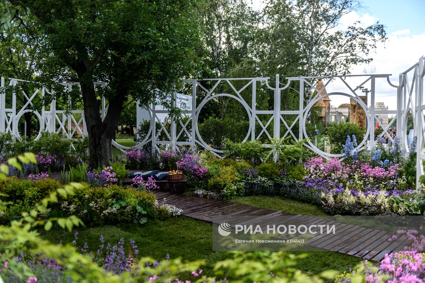 VI Московский Международный фестиваль садов и цветов Moscow Flower Show в парке искусств Музеон