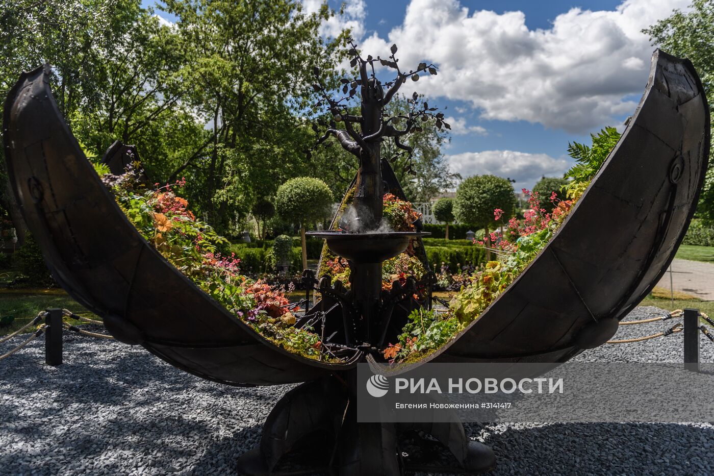 VI Московский Международный фестиваль садов и цветов Moscow Flower Show в парке искусств Музеон