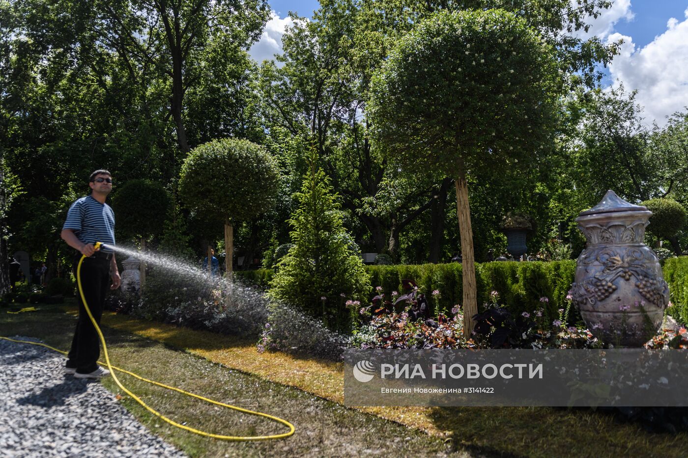 VI Московский Международный фестиваль садов и цветов Moscow Flower Show в парке искусств Музеон