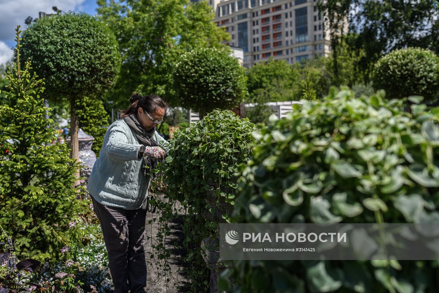 VI Московский Международный фестиваль садов и цветов Moscow Flower Show в парке искусств Музеон