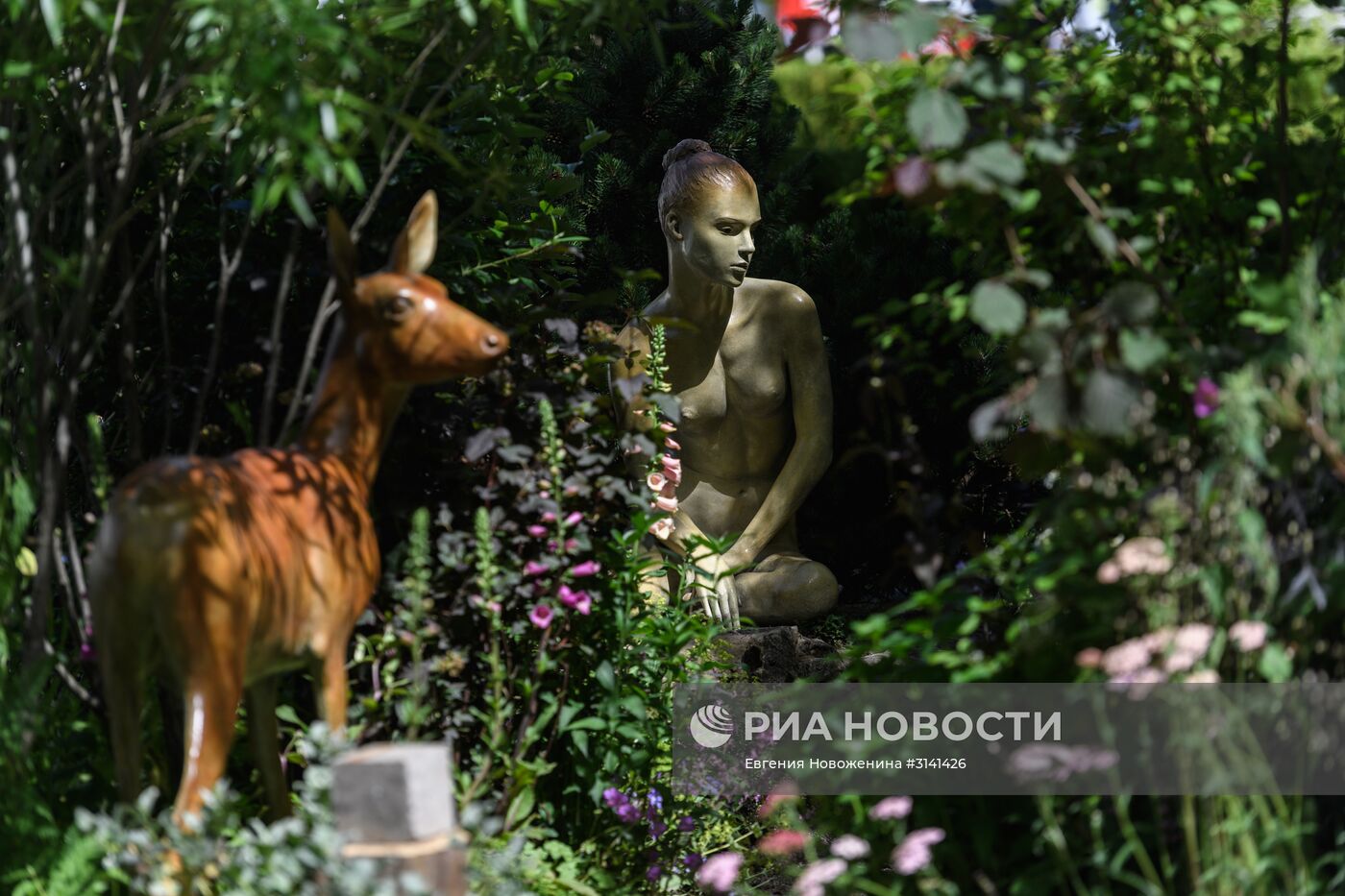 VI Московский Международный фестиваль садов и цветов Moscow Flower Show в парке искусств Музеон