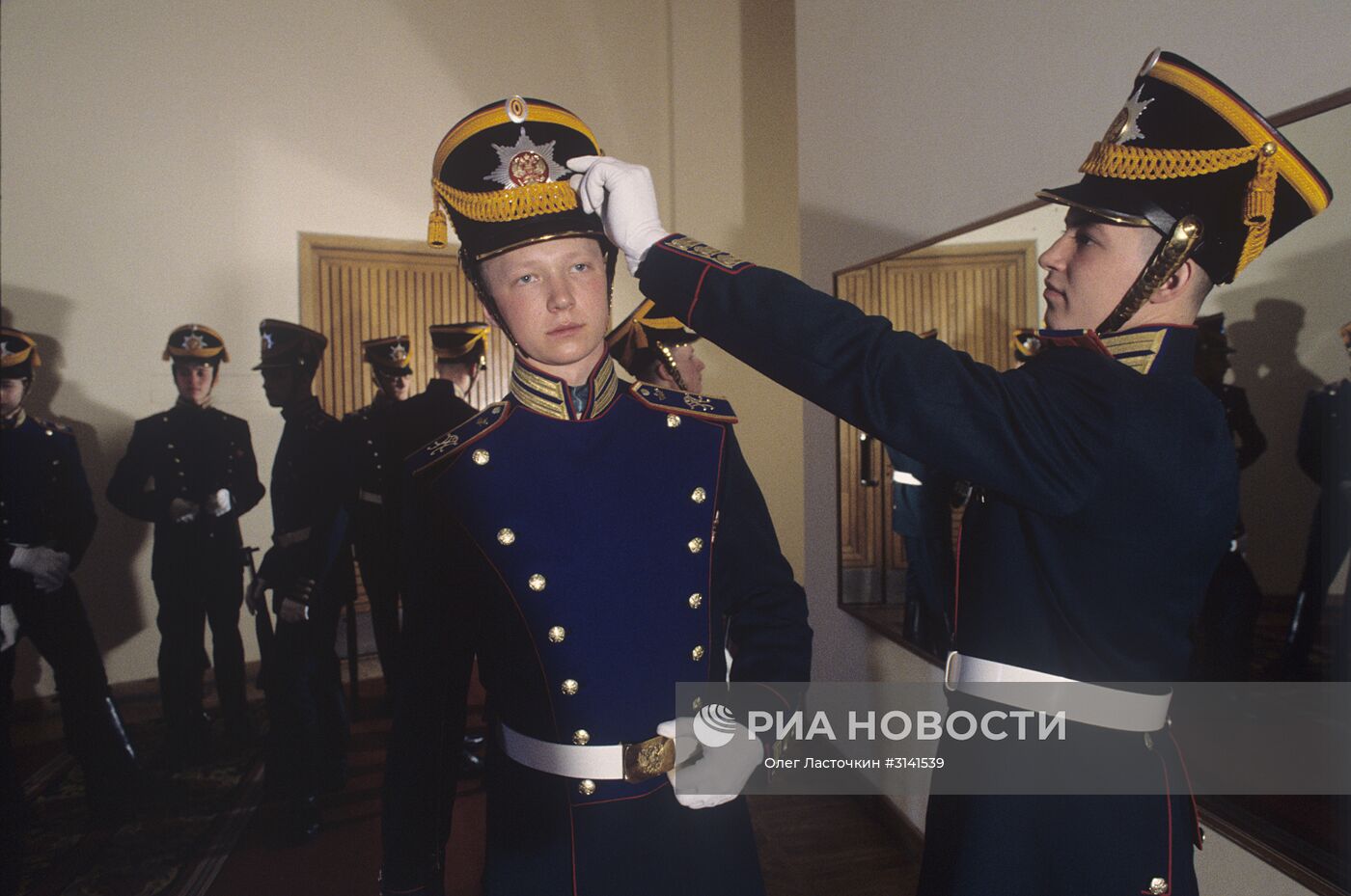 Президентский полк московского кремля