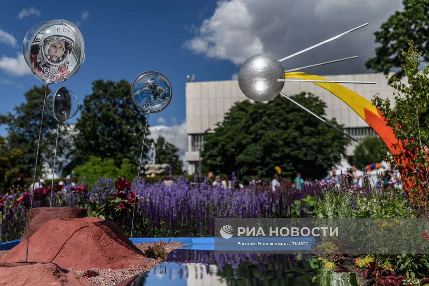 VI Московский Международный фестиваль садов и цветов Moscow Flower Show в парке искусств Музеон