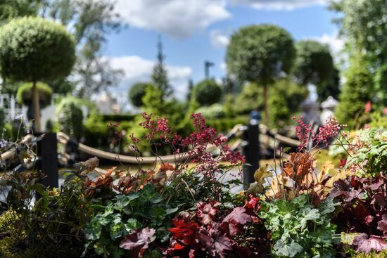 VI Московский Международный фестиваль садов и цветов Moscow Flower Show в парке искусств Музеон