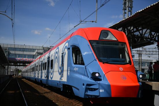 Открытие ТПУ "Солнечная" и презентация поезда "Иволга"