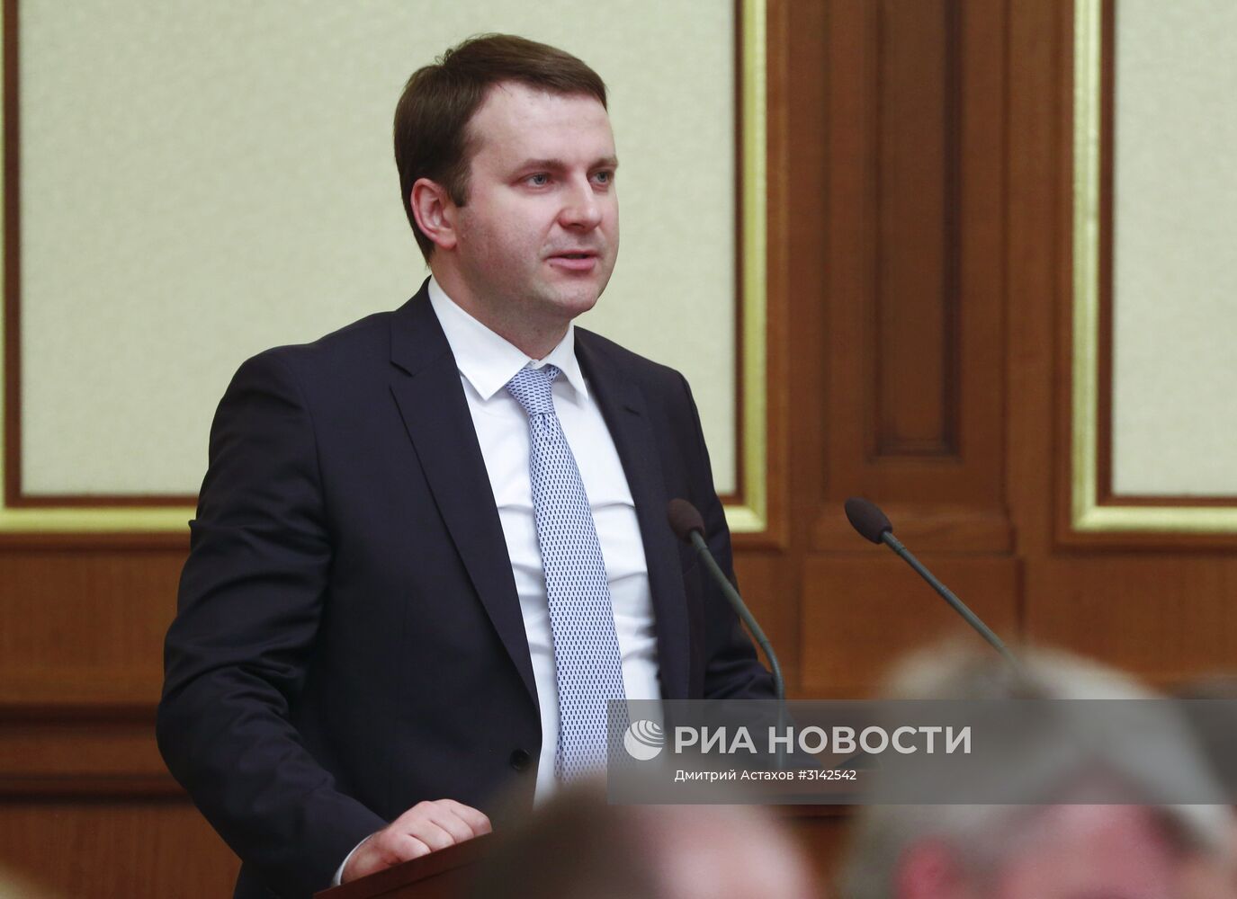 Премьер-министр РФ Д. Медведев провел заседание правительства РФ