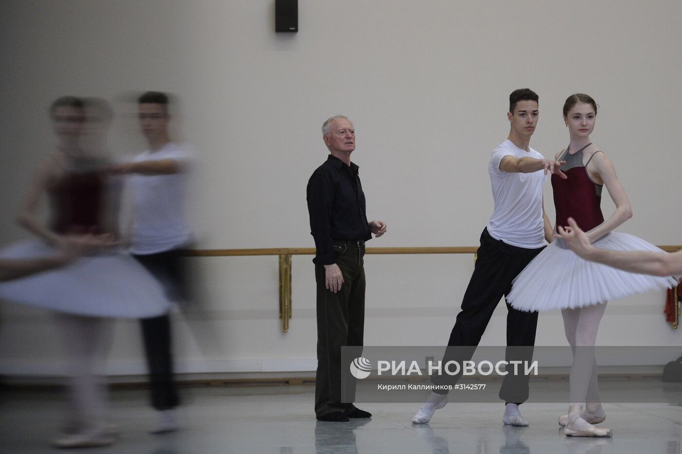 Репетиция балерины Большого театра Алены Ковалевой