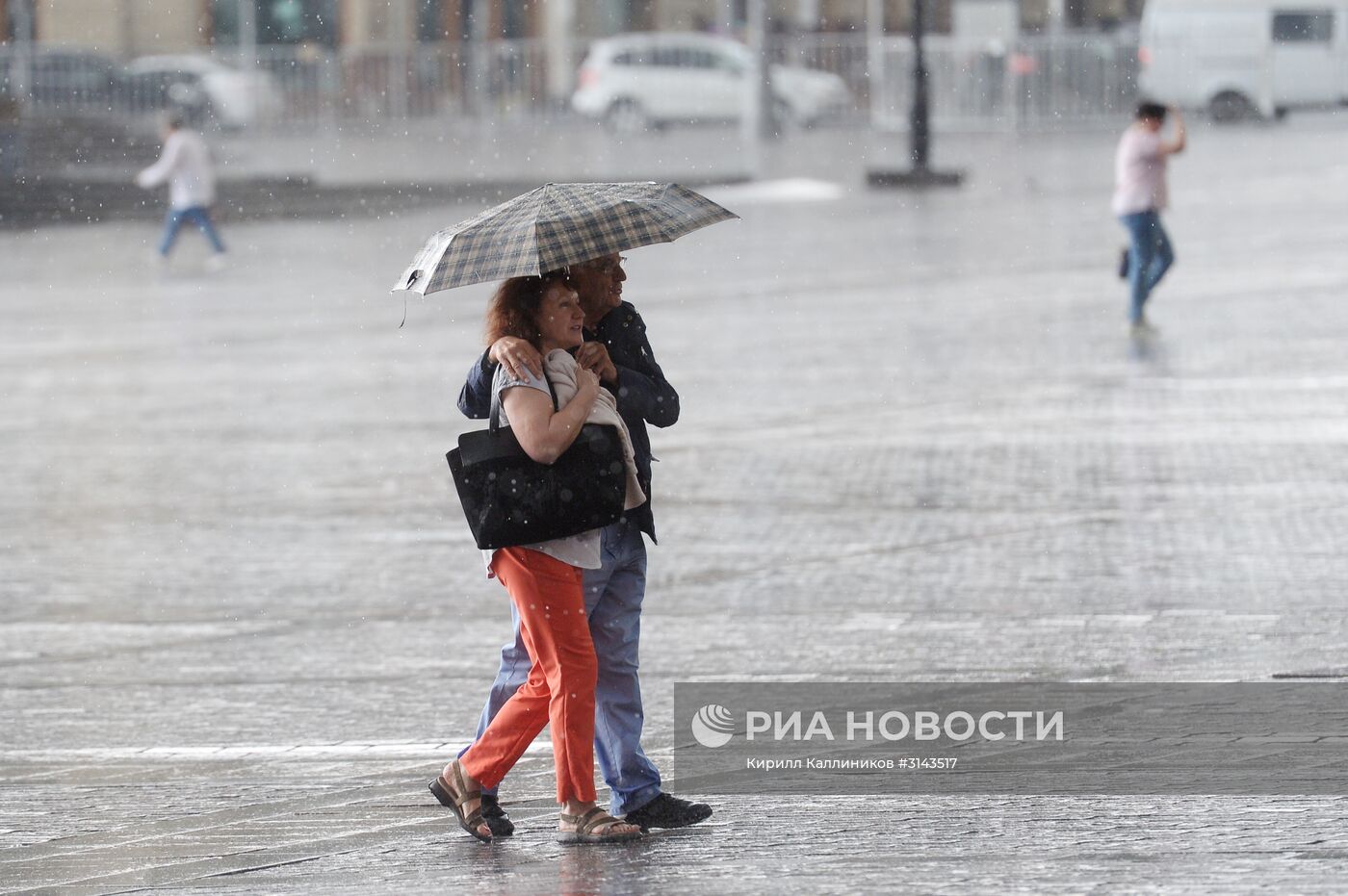 Дождь в Москве