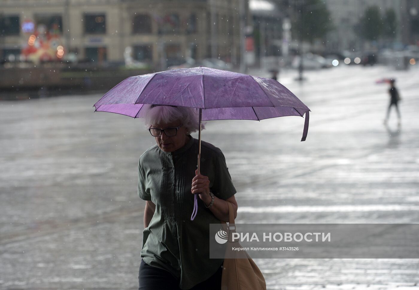 Дождь в Москве