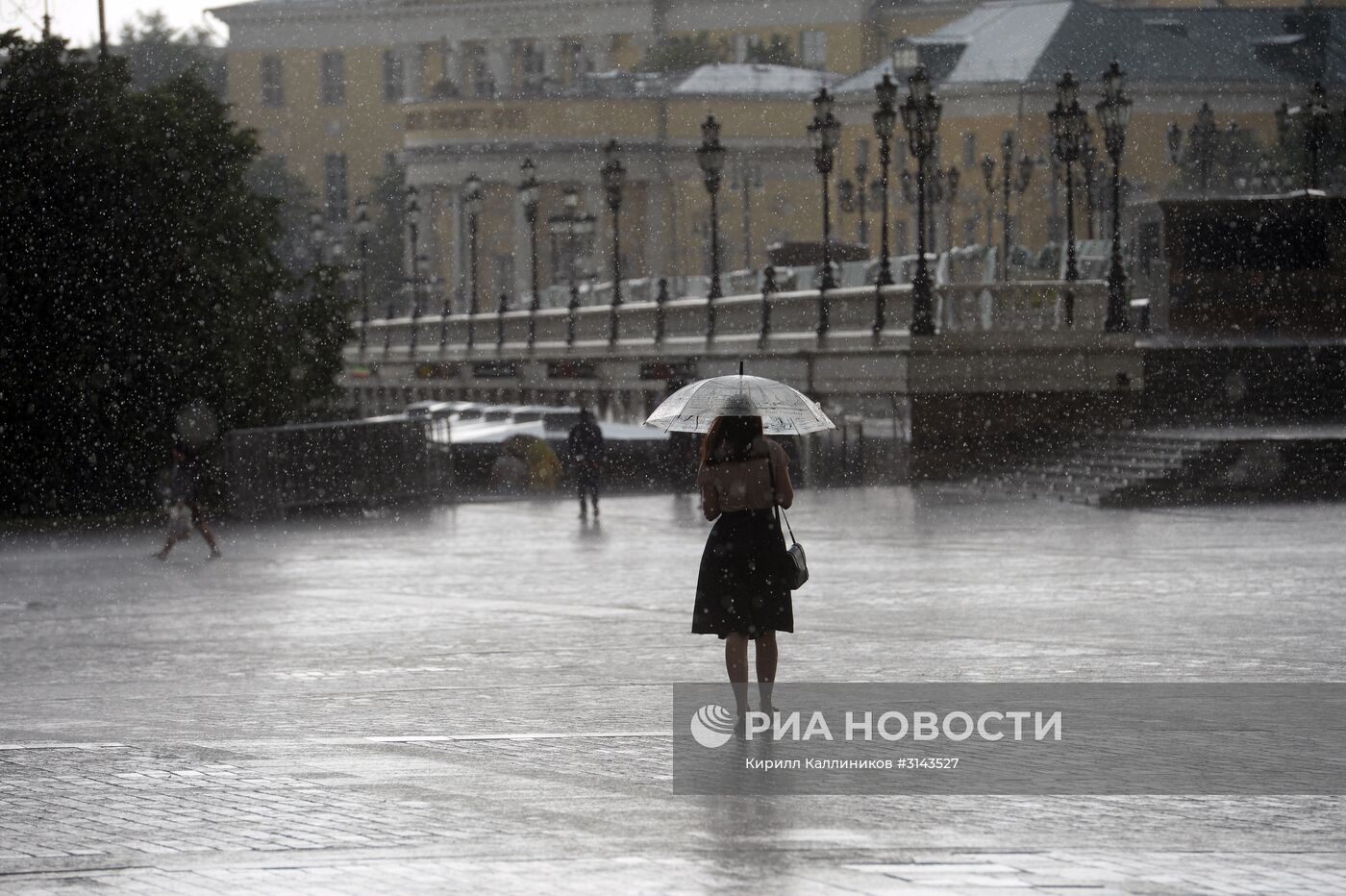 Дождь в Москве