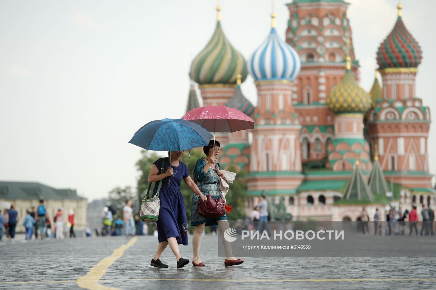 Дождь в Москве
