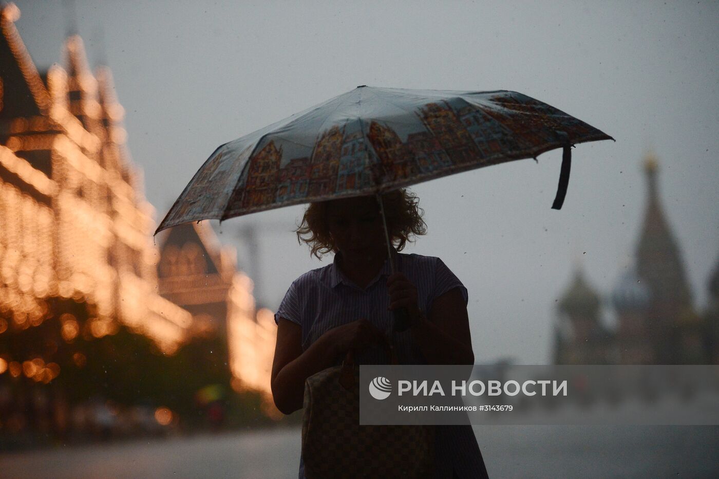 Дождь в Москве