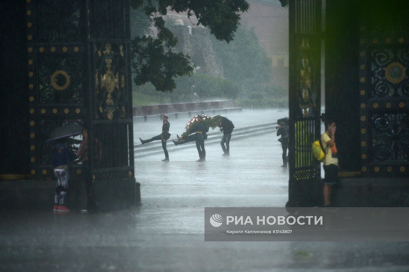 Дождь в Москве