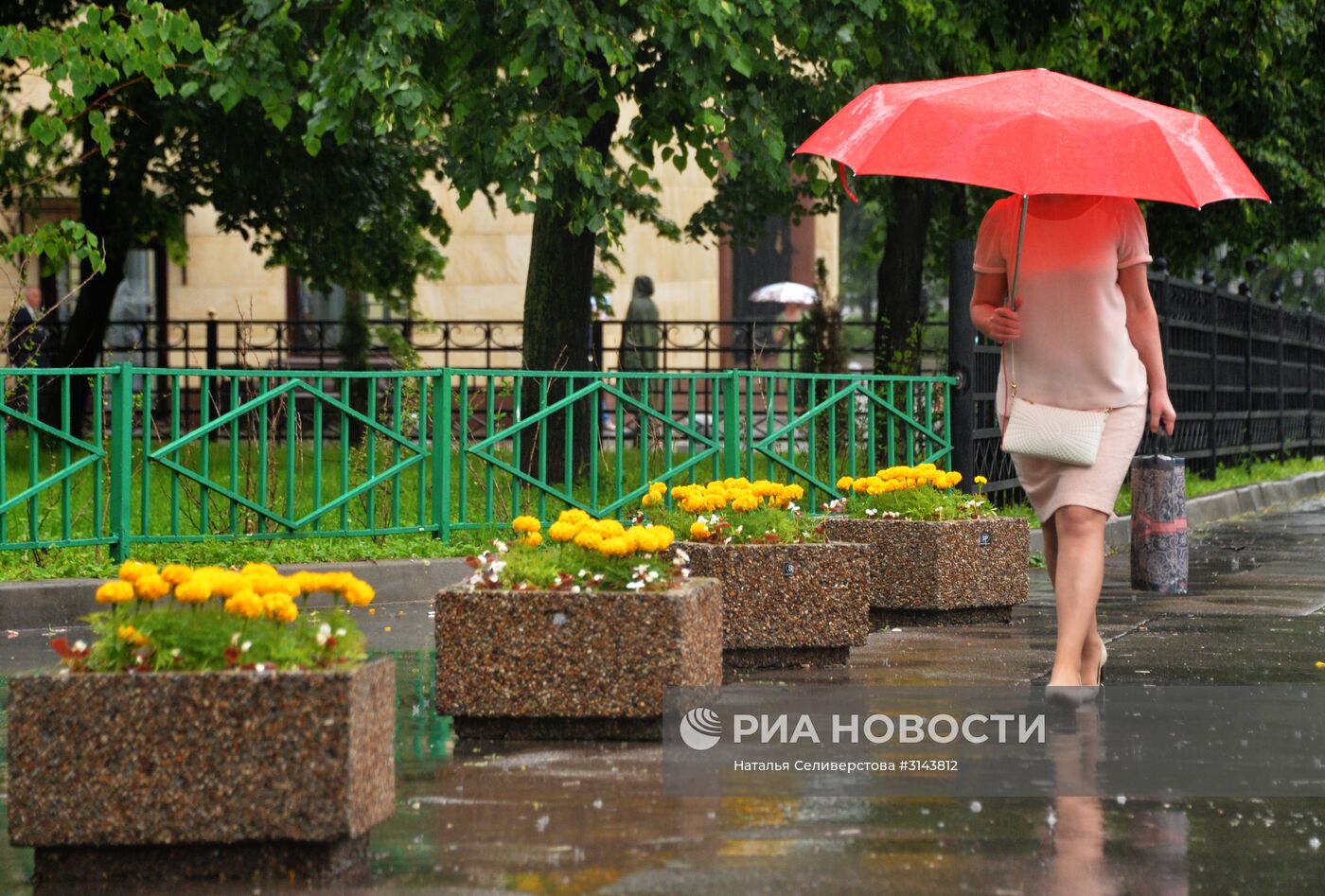 Дождь в Москве