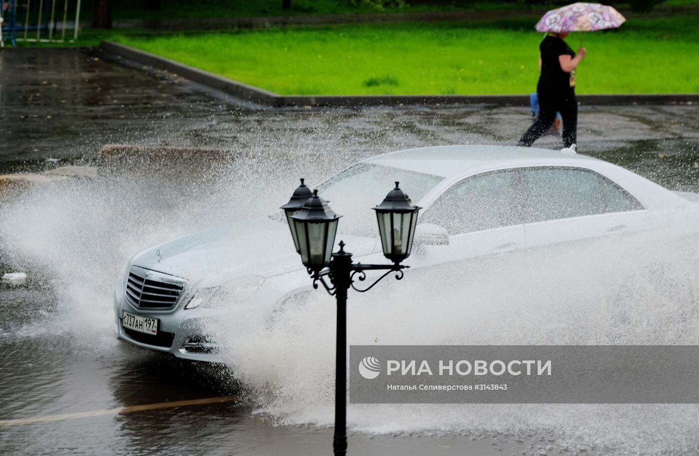 Дождь в Москве