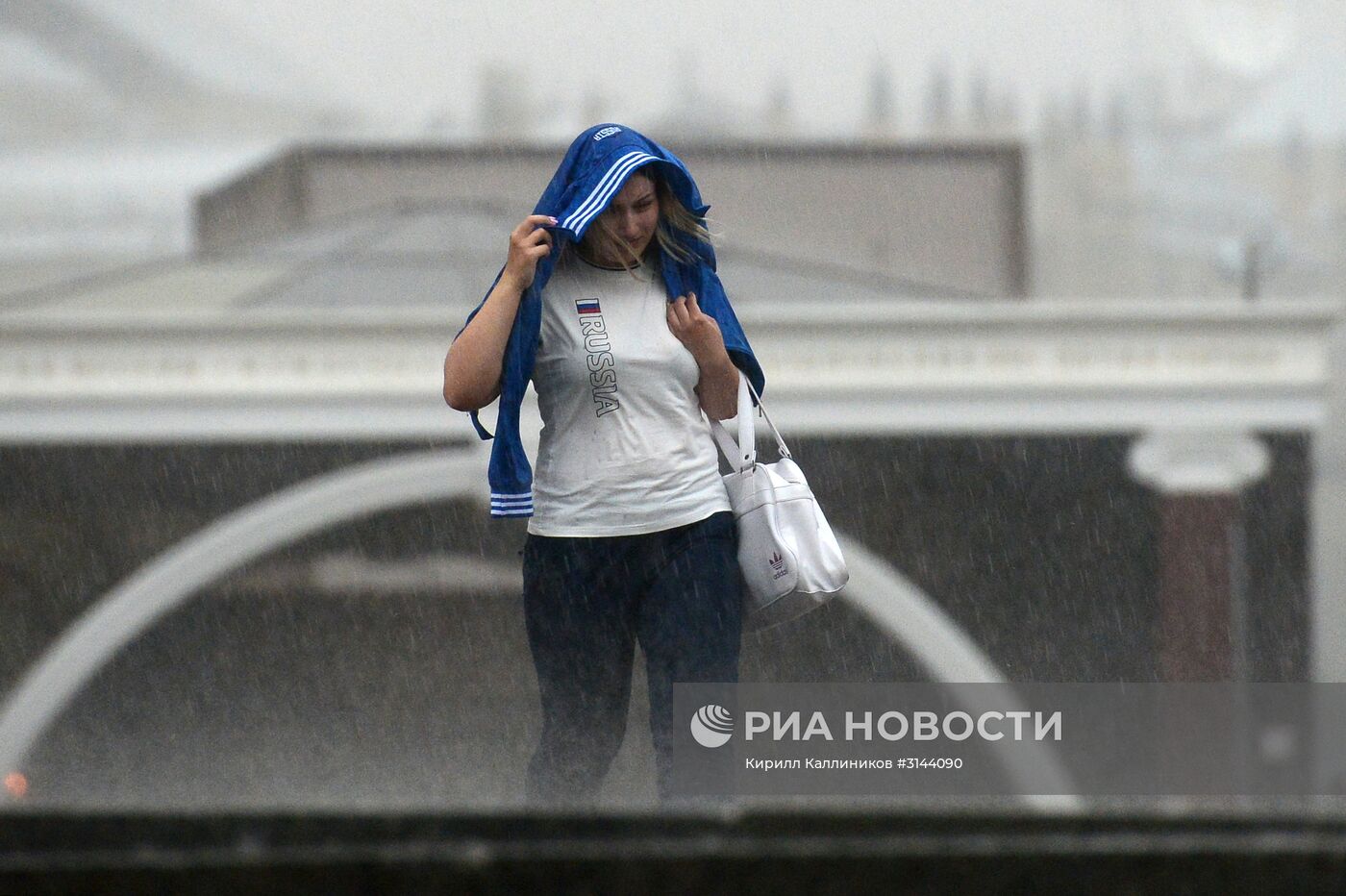 Дождь в Москве