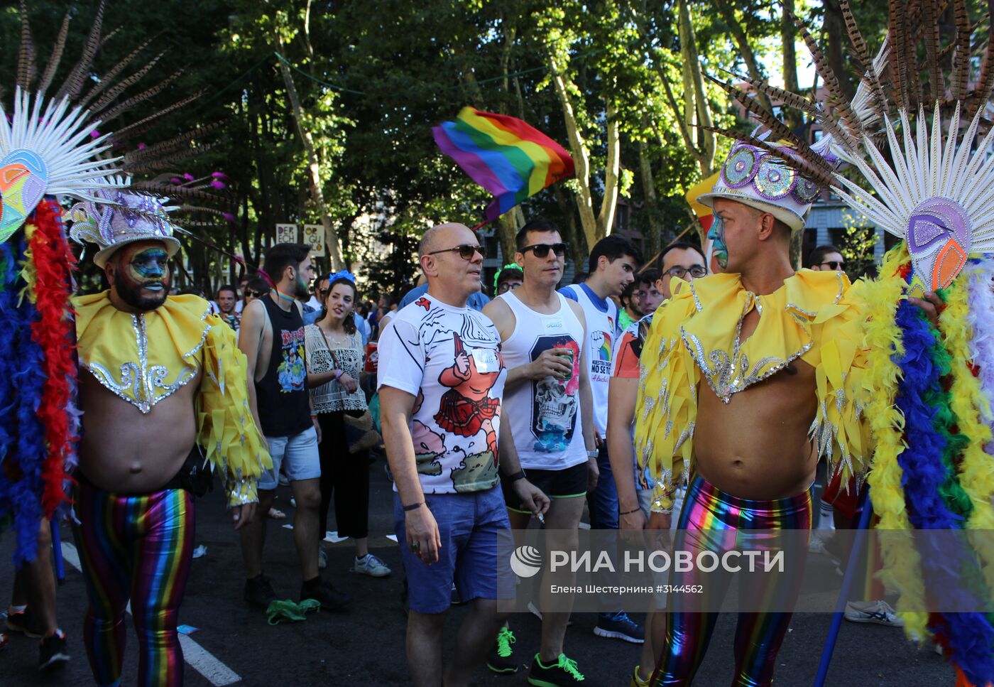 Крупнейший в Европе гей-парад в Мадриде