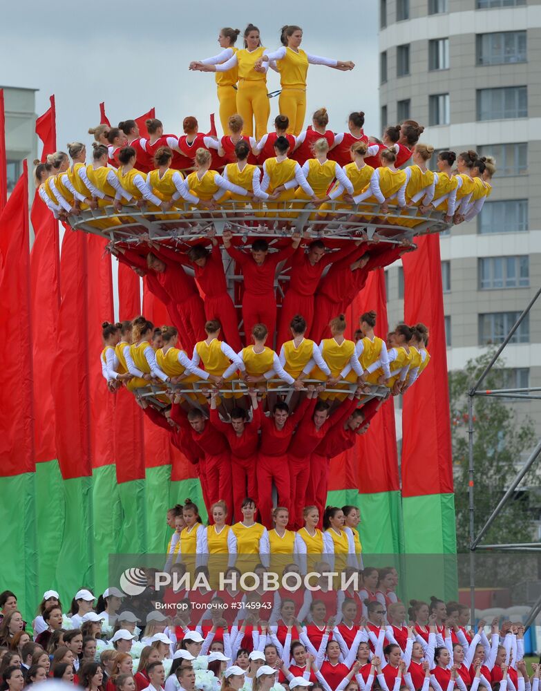 Парад в честь Дня Независимости Белоруссии